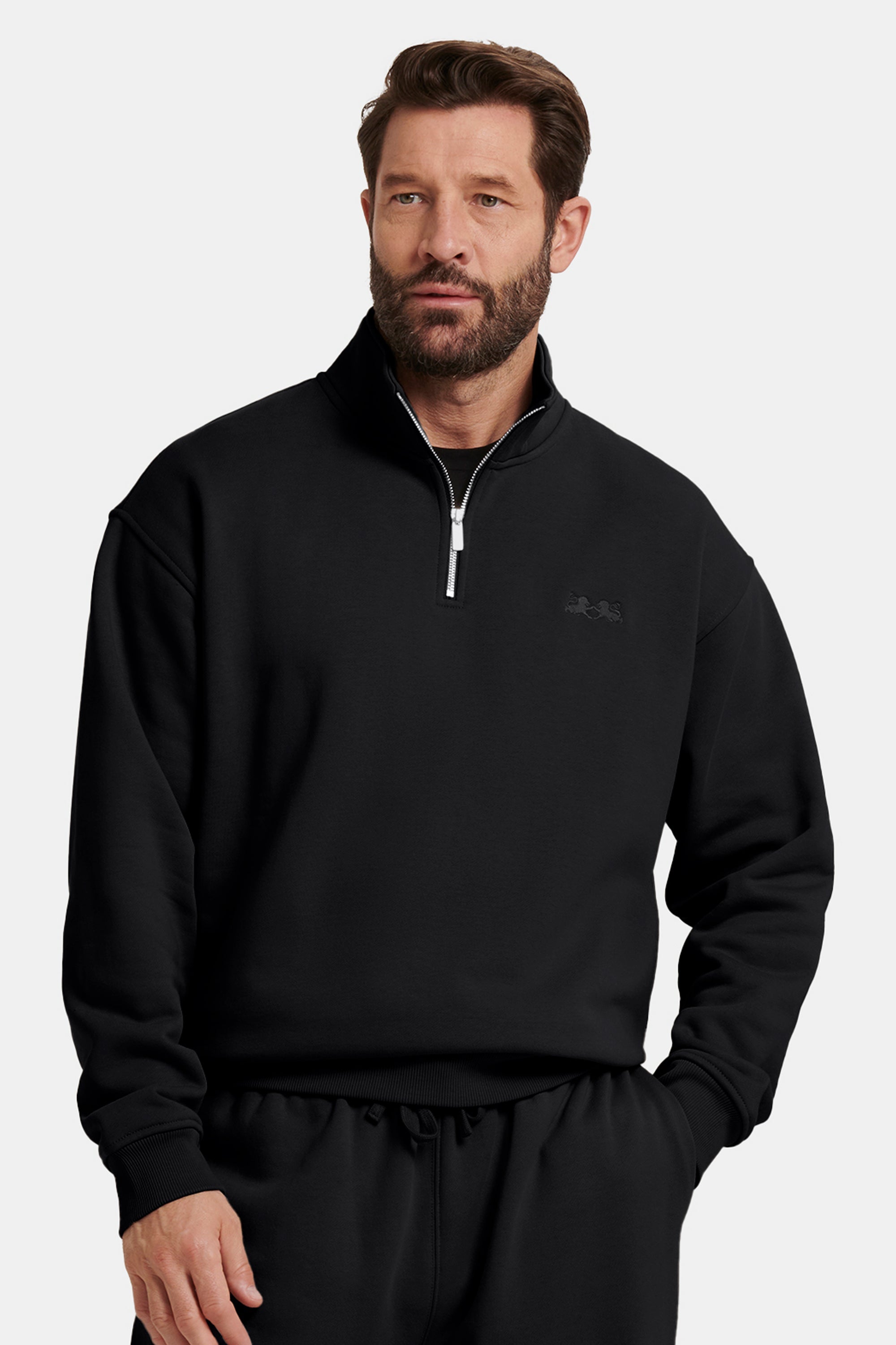 LA SUDADERA DE CREMALLERA CORTA MILAN