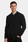 POLO COM FECHO QUARTER ZIP COMPONE