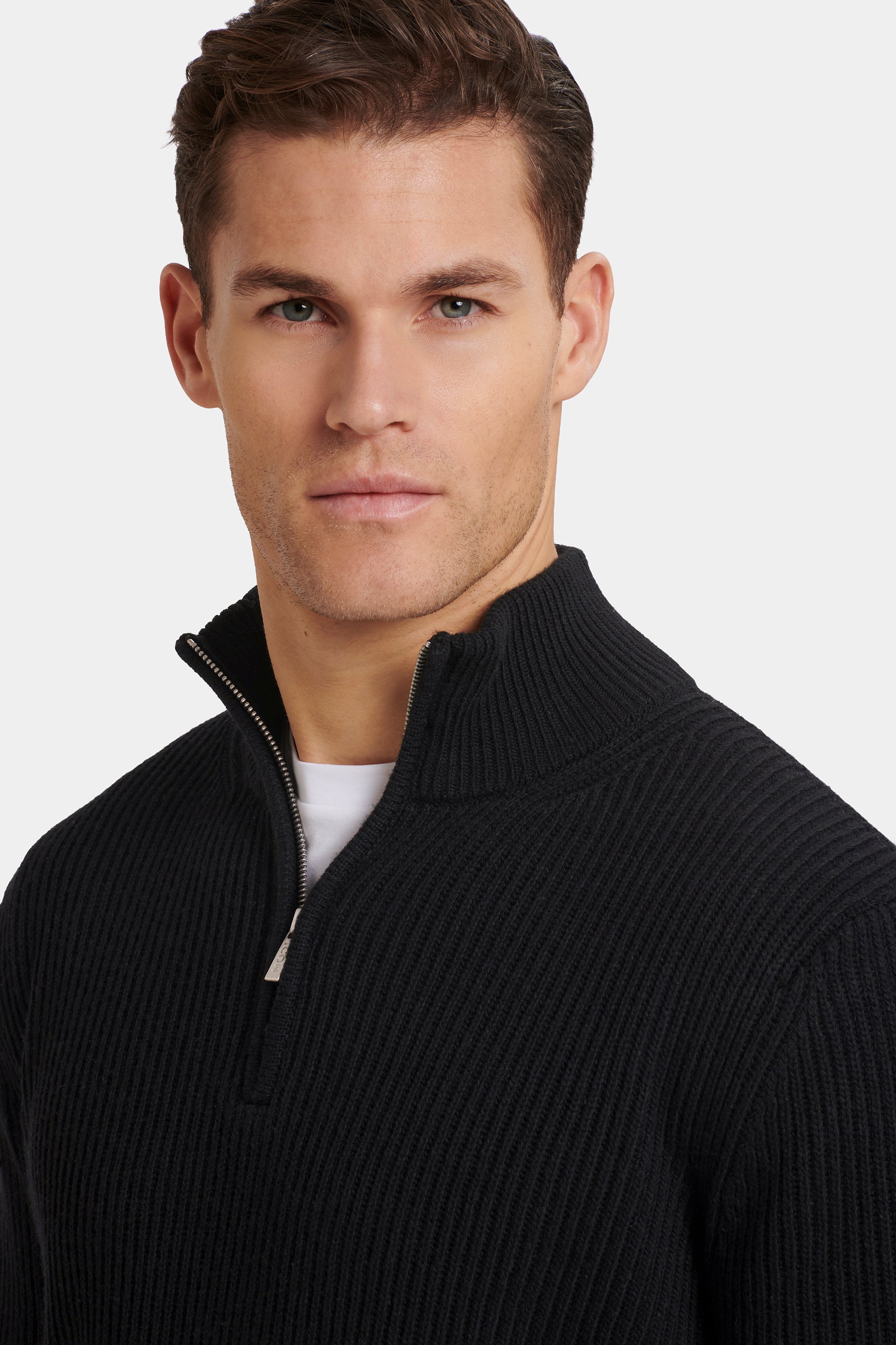 EL VICO QUARTER ZIP SWEATER