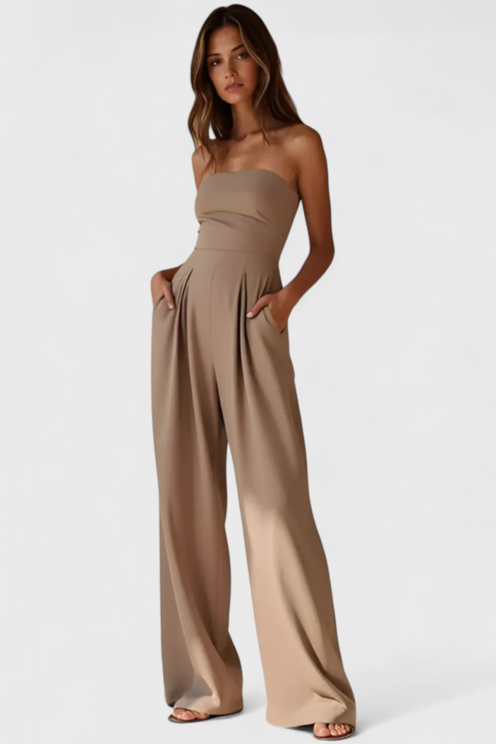 Llona | Mono Elegante sin Mangas