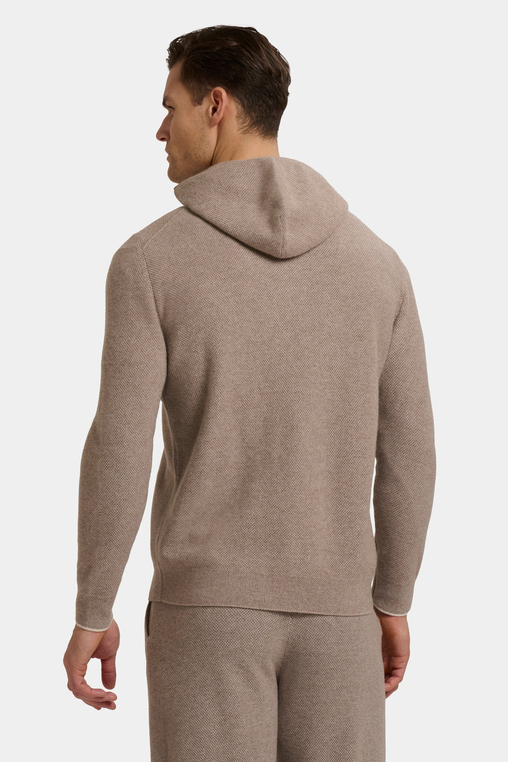 SUDADERA CON CAPUCHA Y CREMALLERA FARO