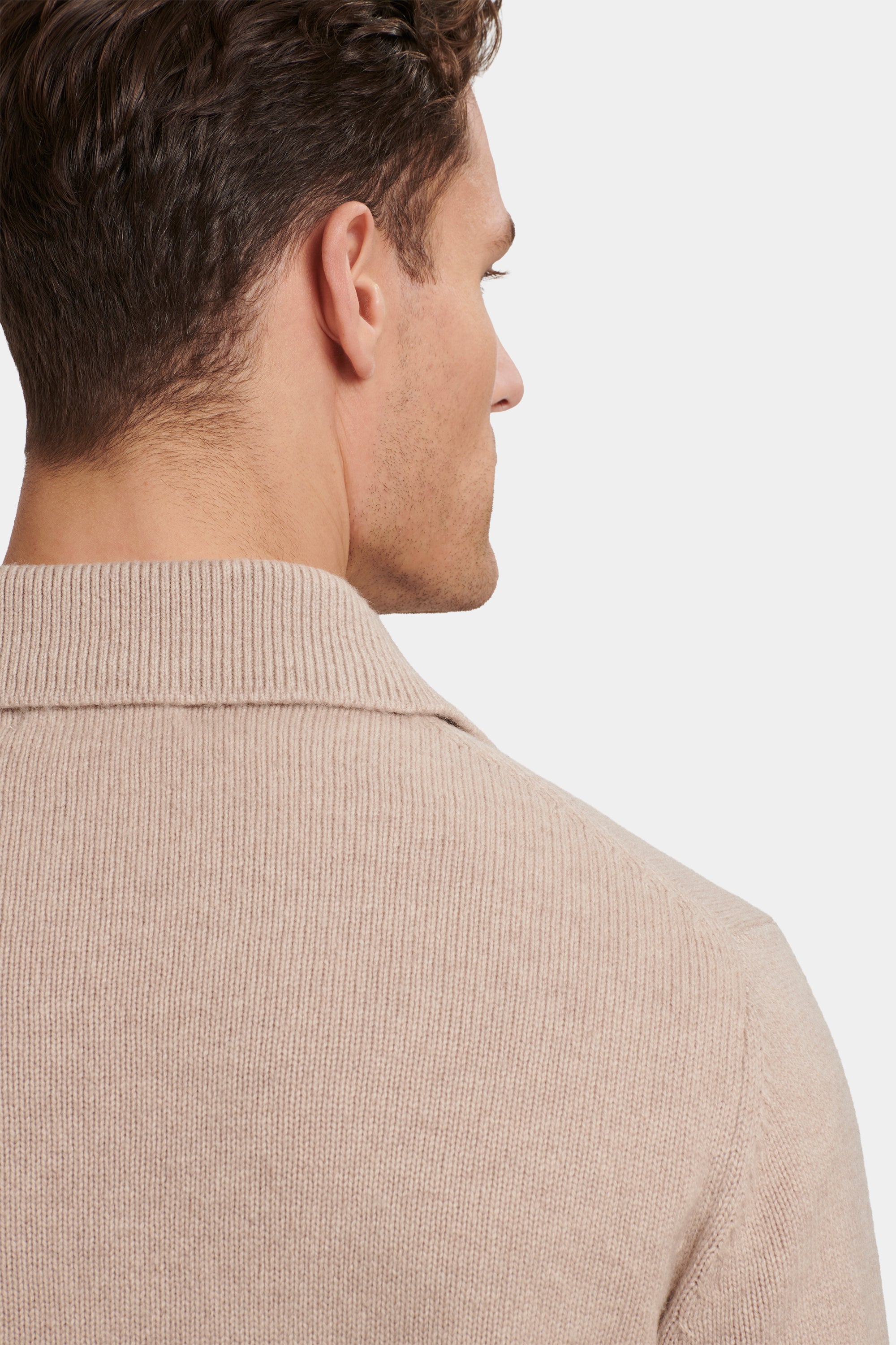 POLO COM FECHO QUARTER ZIP COMPONE