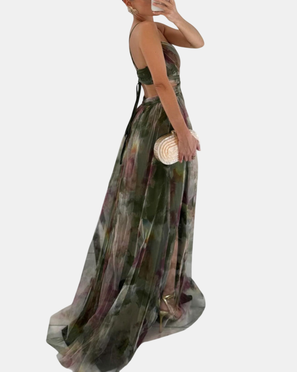 Julia | Vestido Maxi Floral Elegante