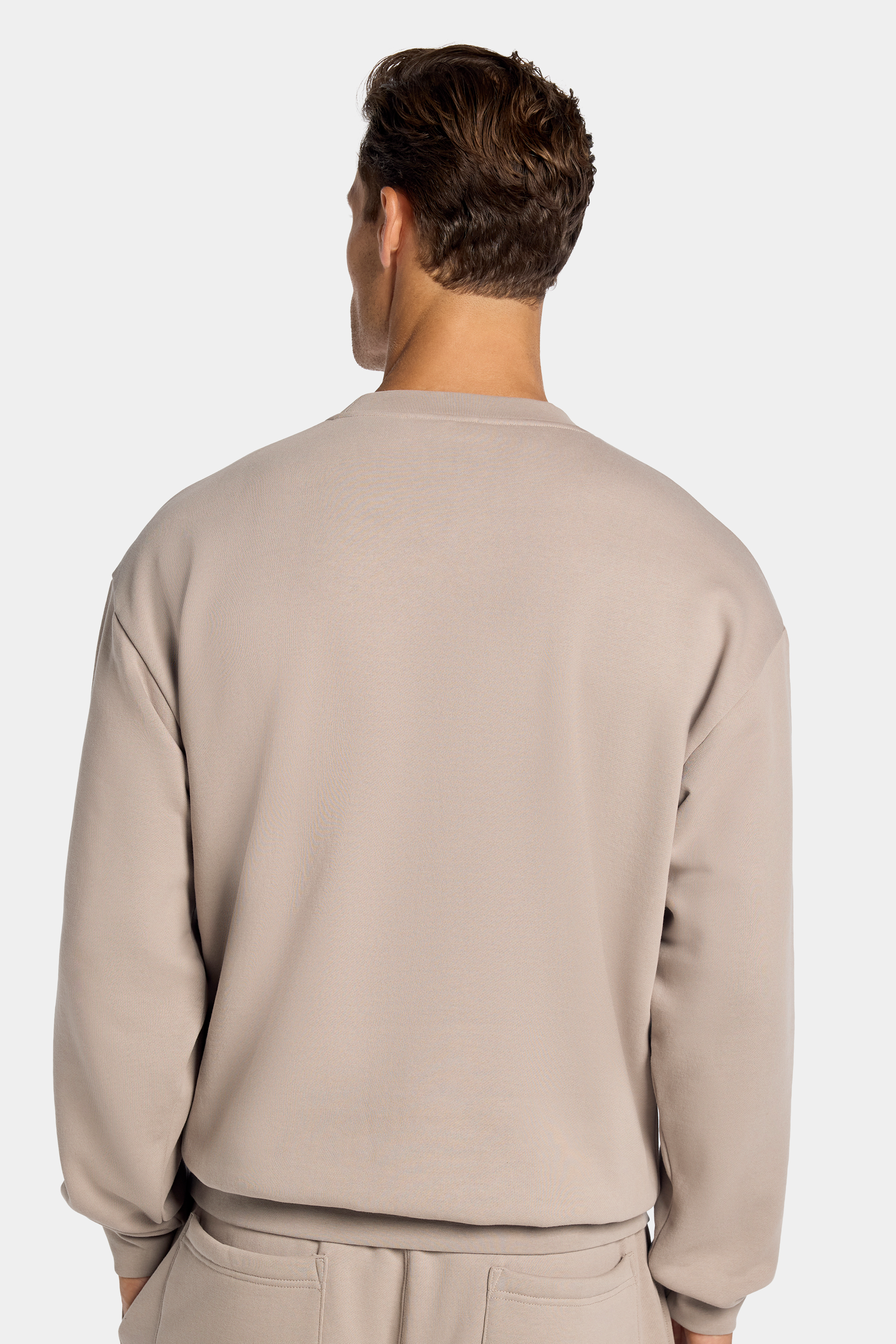 SUDADERA DE CUELLO REDONDO OVERSIZE MILAN
