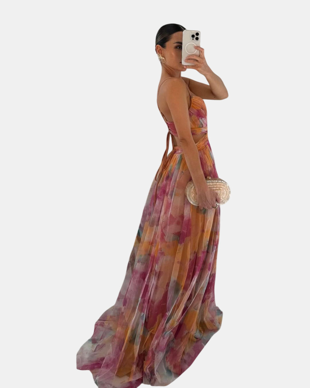 Julia | Vestido Maxi Floral Elegante