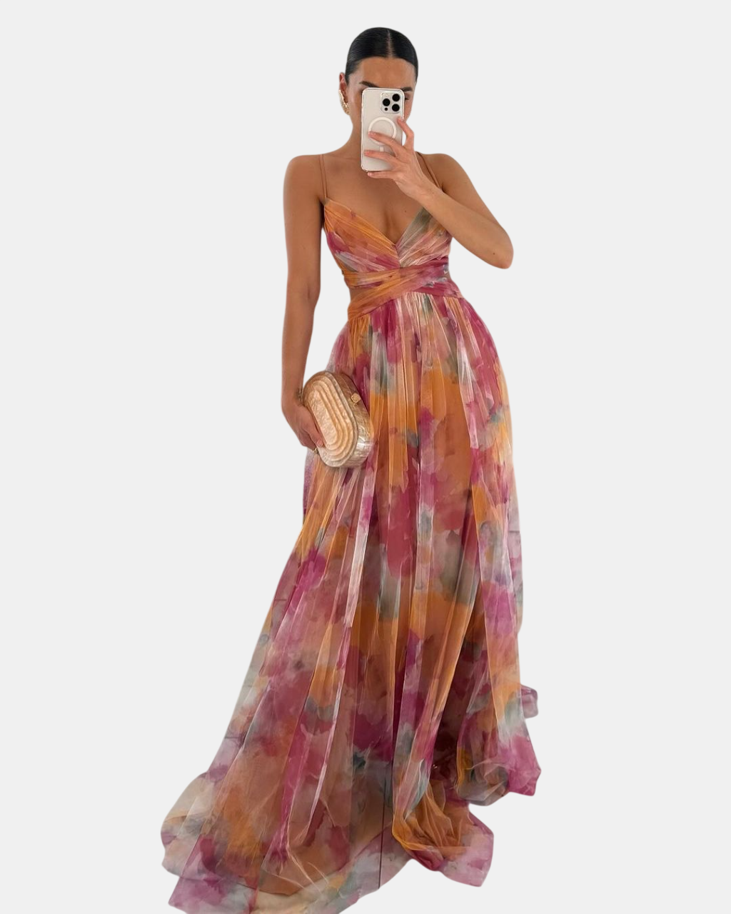 Julia | Vestido Maxi Floral Elegante