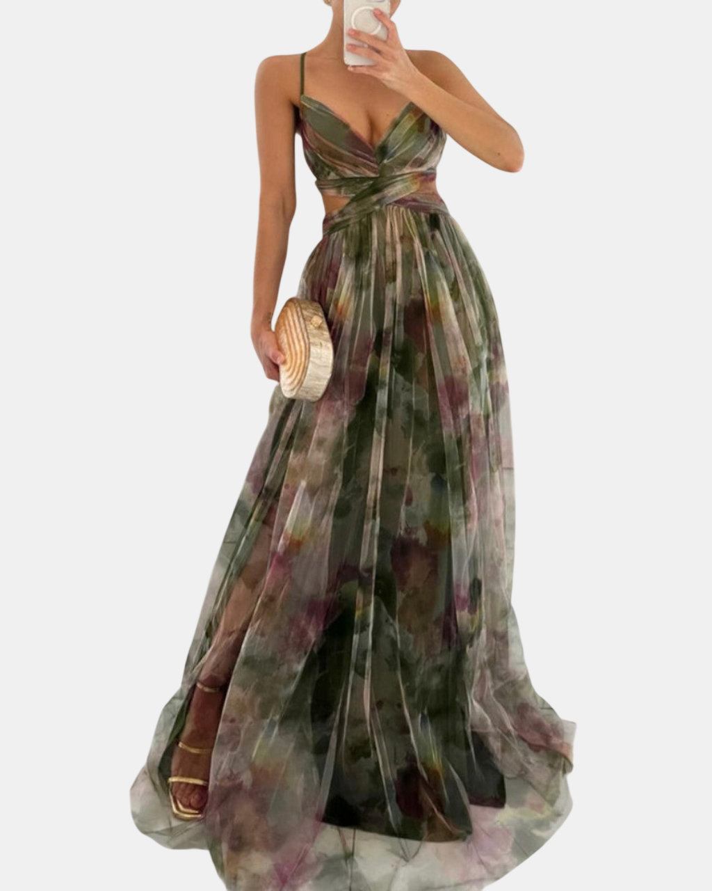 Julia | Vestido Maxi Floral Elegante