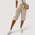 Carmen | Capris Casuales de Algodón y Lino
