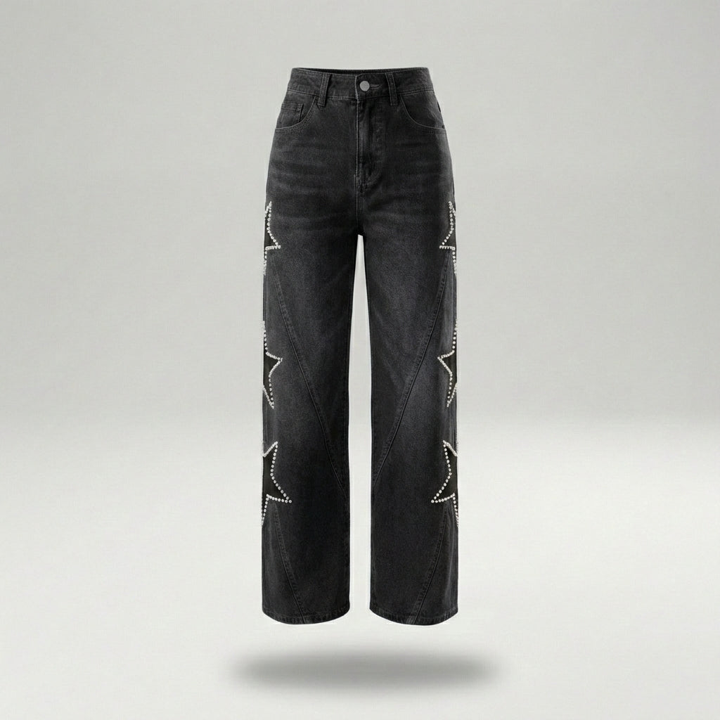 Vaqueros Casual con Estrellas