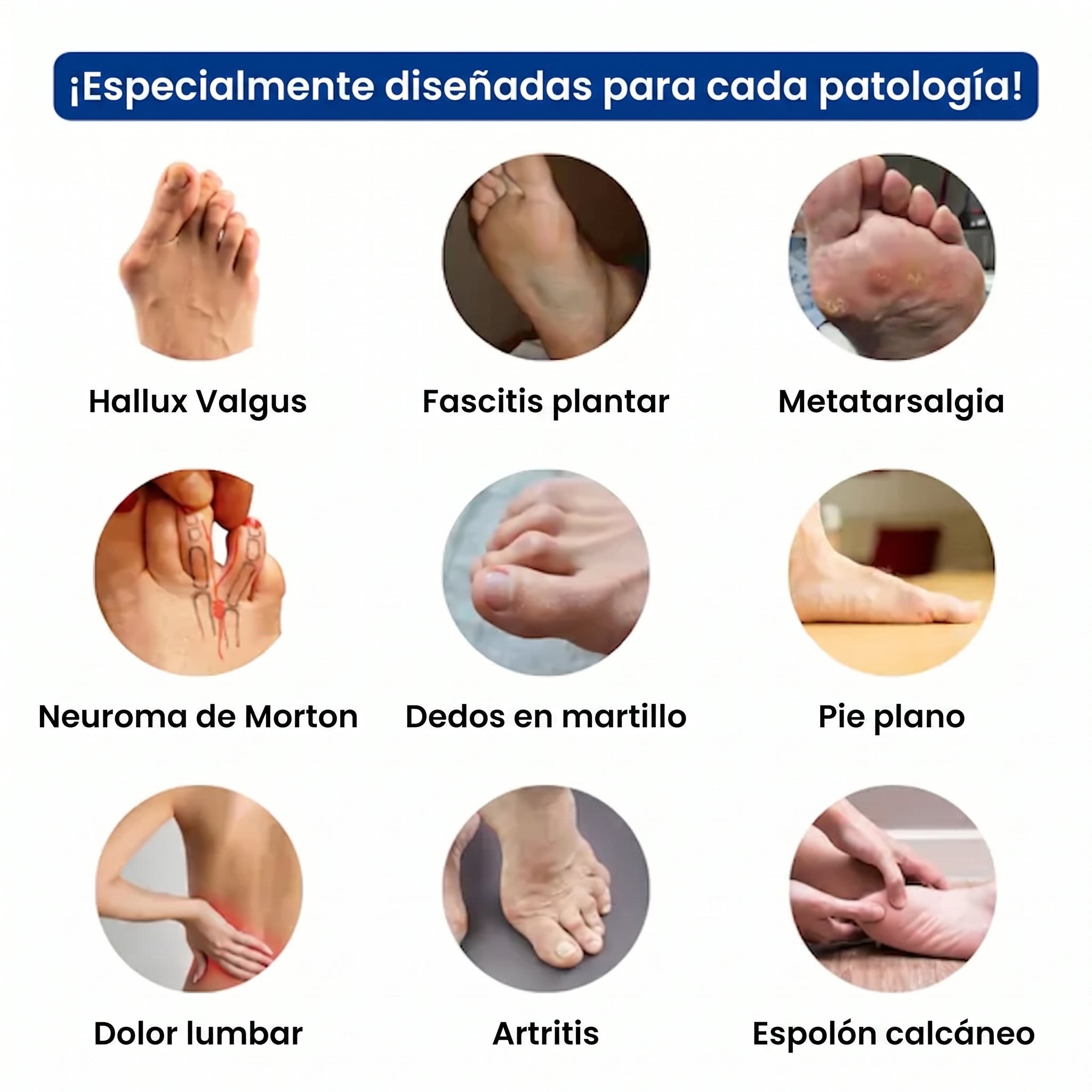 Zapatos Ortopédicos Cómodos para Mujer