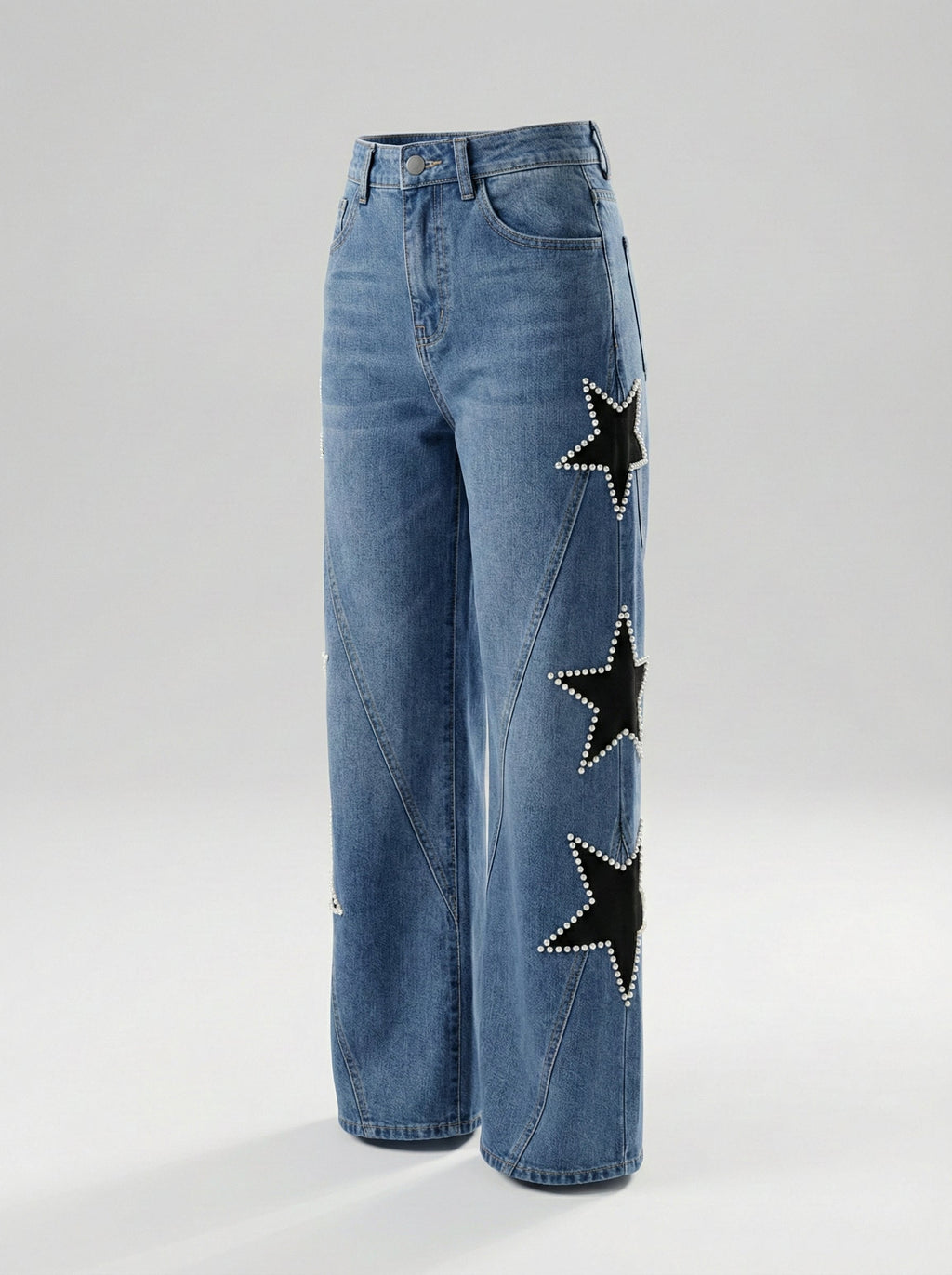 Vaqueros Casual con Estrellas