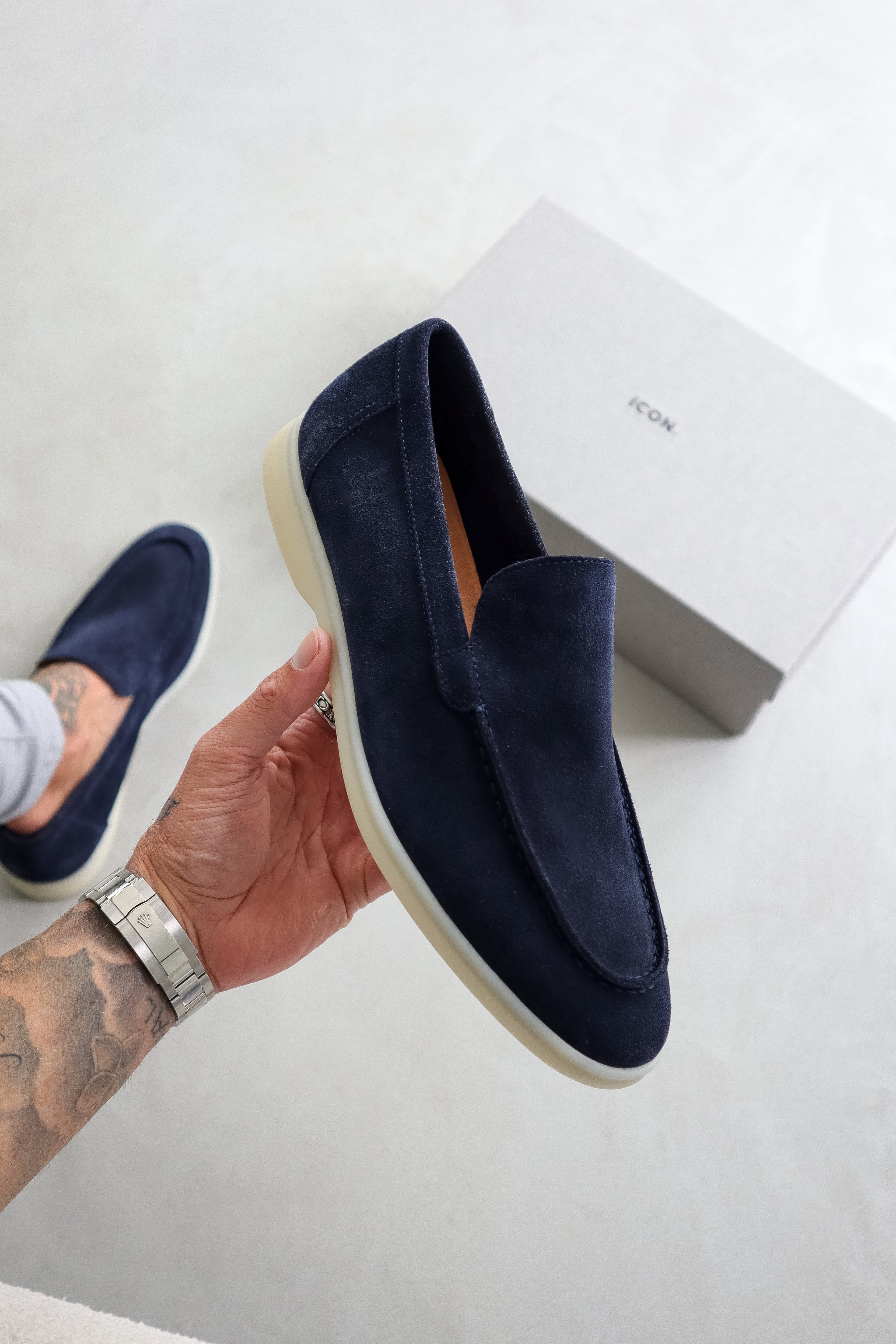 EL CLÁSICO MOCASÍN DE ANTE