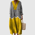 Tessa | Vestido Geométrico