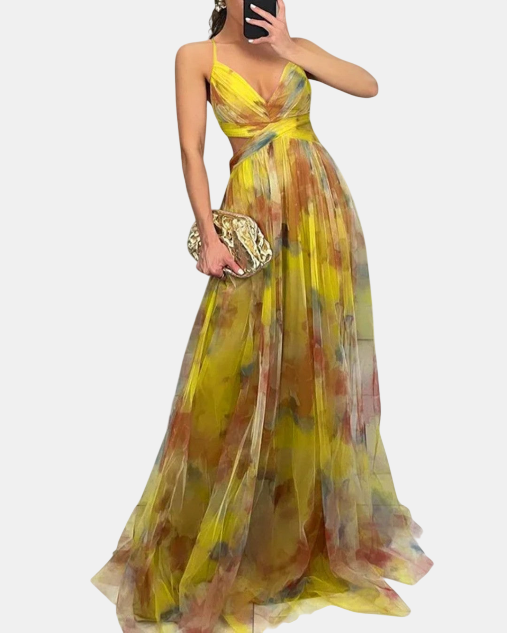 Julia | Vestido Maxi Floral Elegante