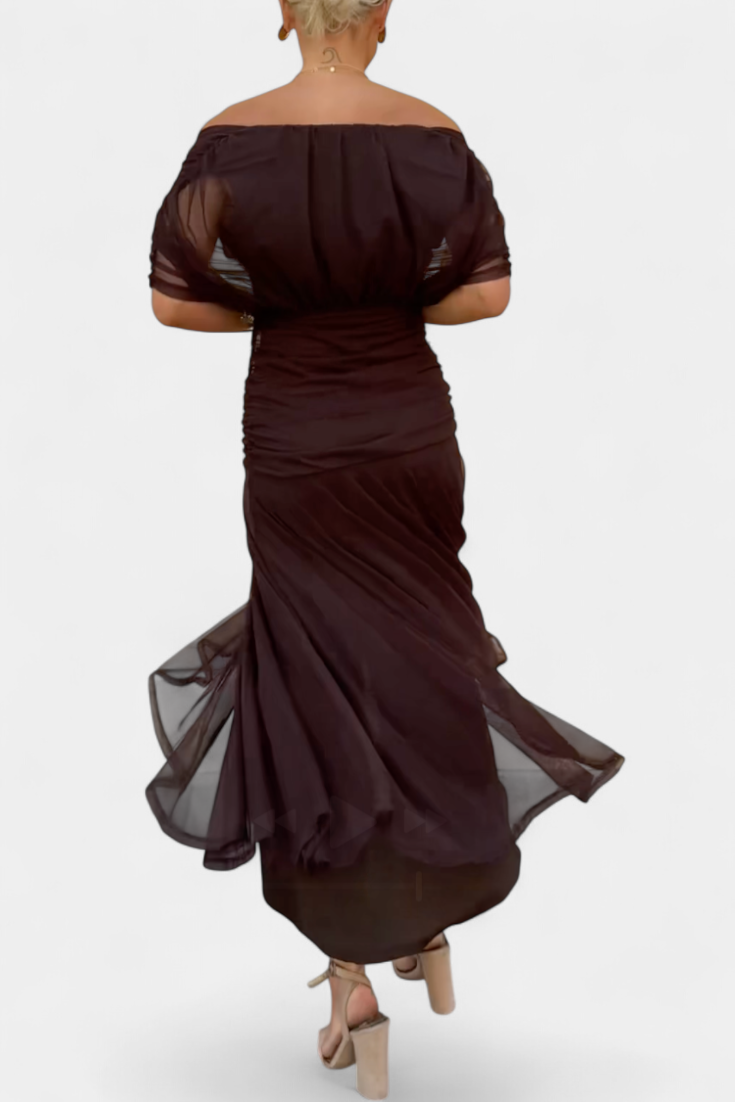 Florena | Vestido Maxi Floral con Escote en V