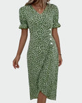 TINE | VESTIDO DE MANGA CORTA FLORAL