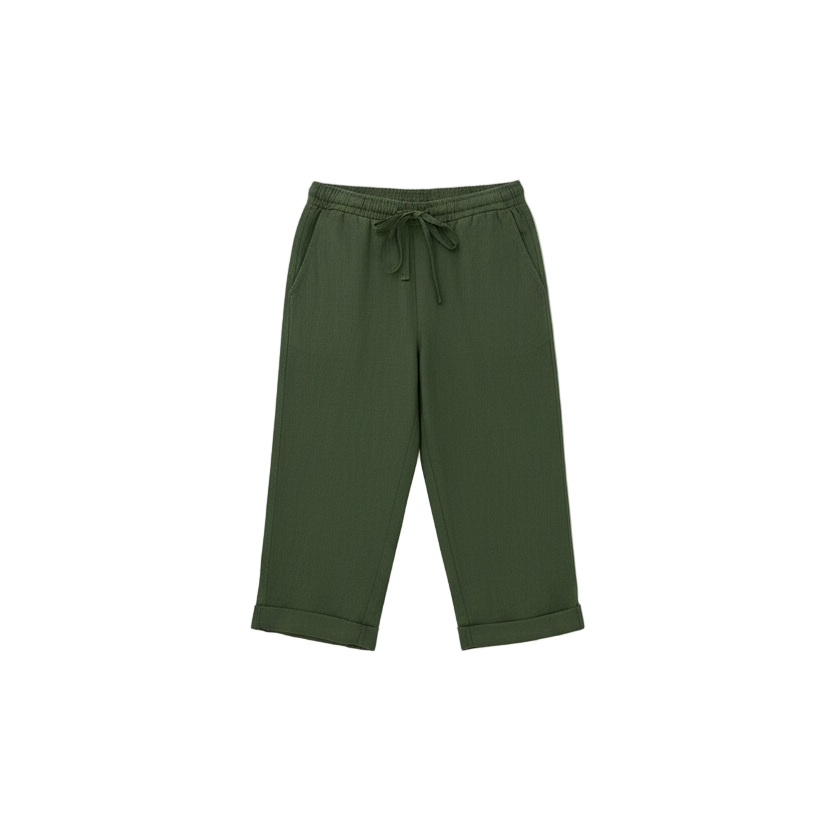 Carmen | Capris Casuales de Algodón y Lino
