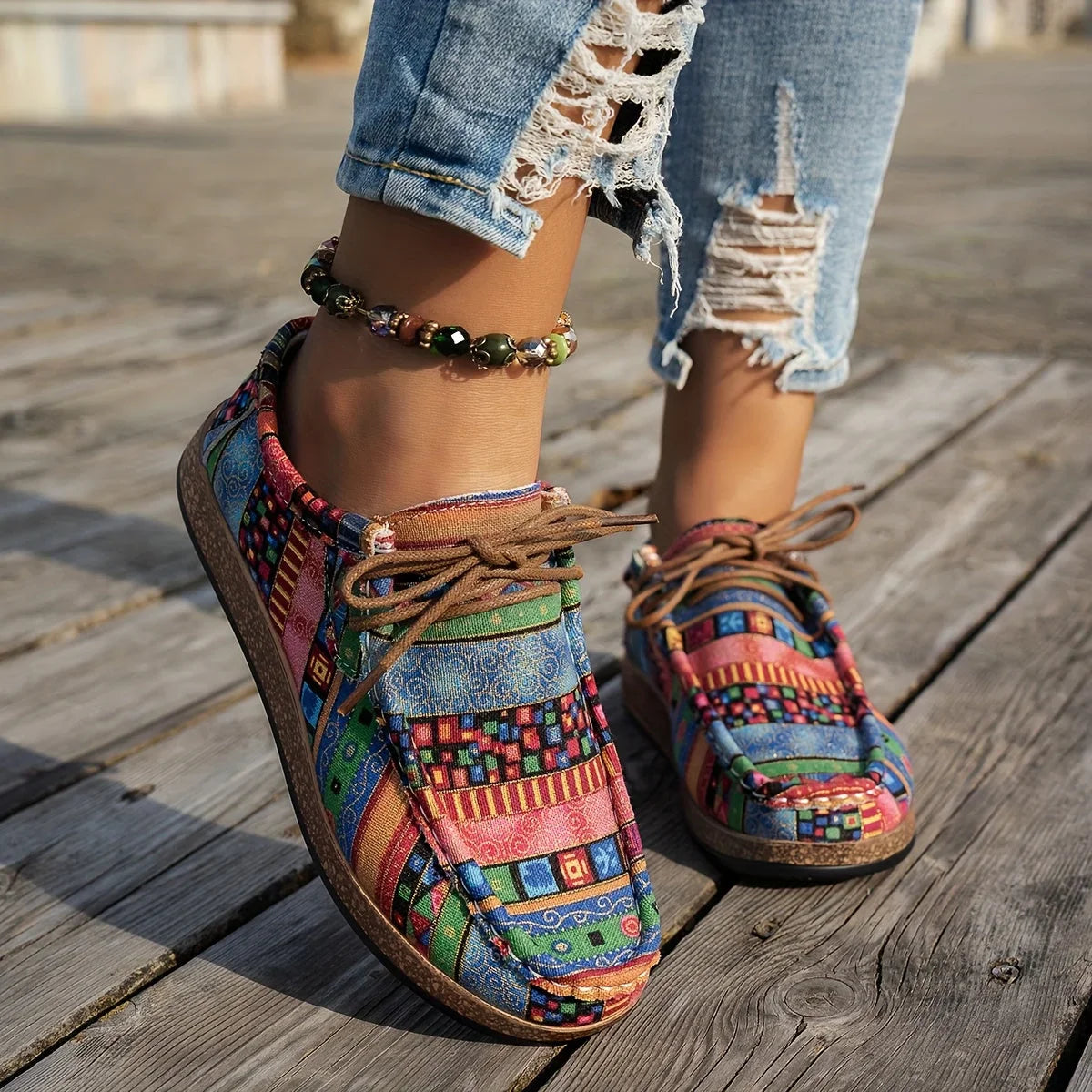 Zapatillas Ortopédicas de Confort Multicolor