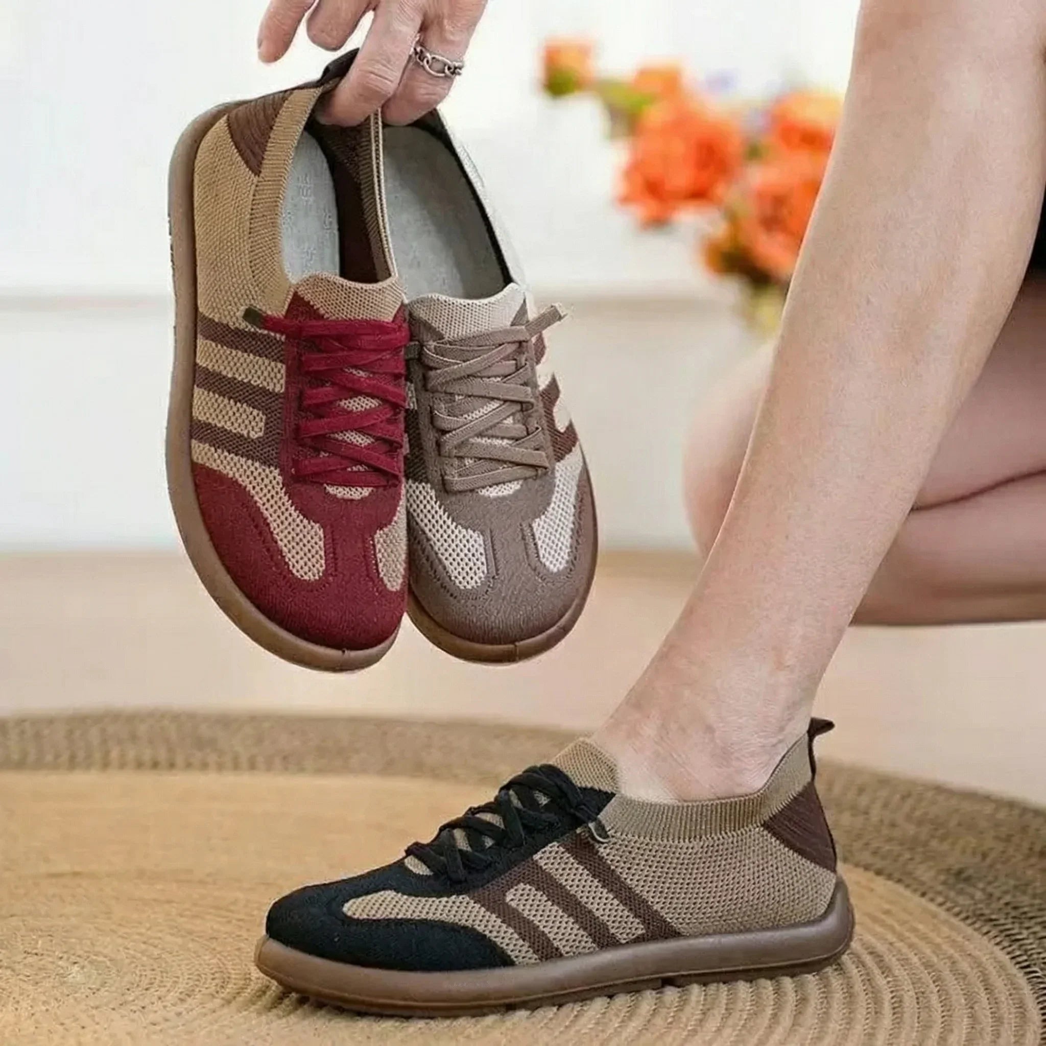 Zapatos Ortopédicos Cómodos para Mujer