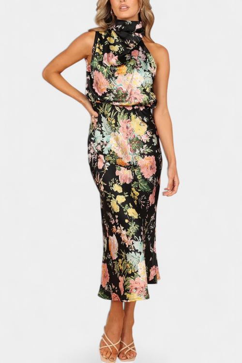 Aitana | Maxi Floral Halter