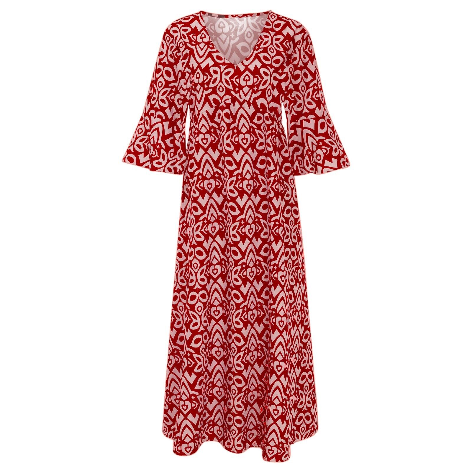 Vestido Recto con Estampado Floral