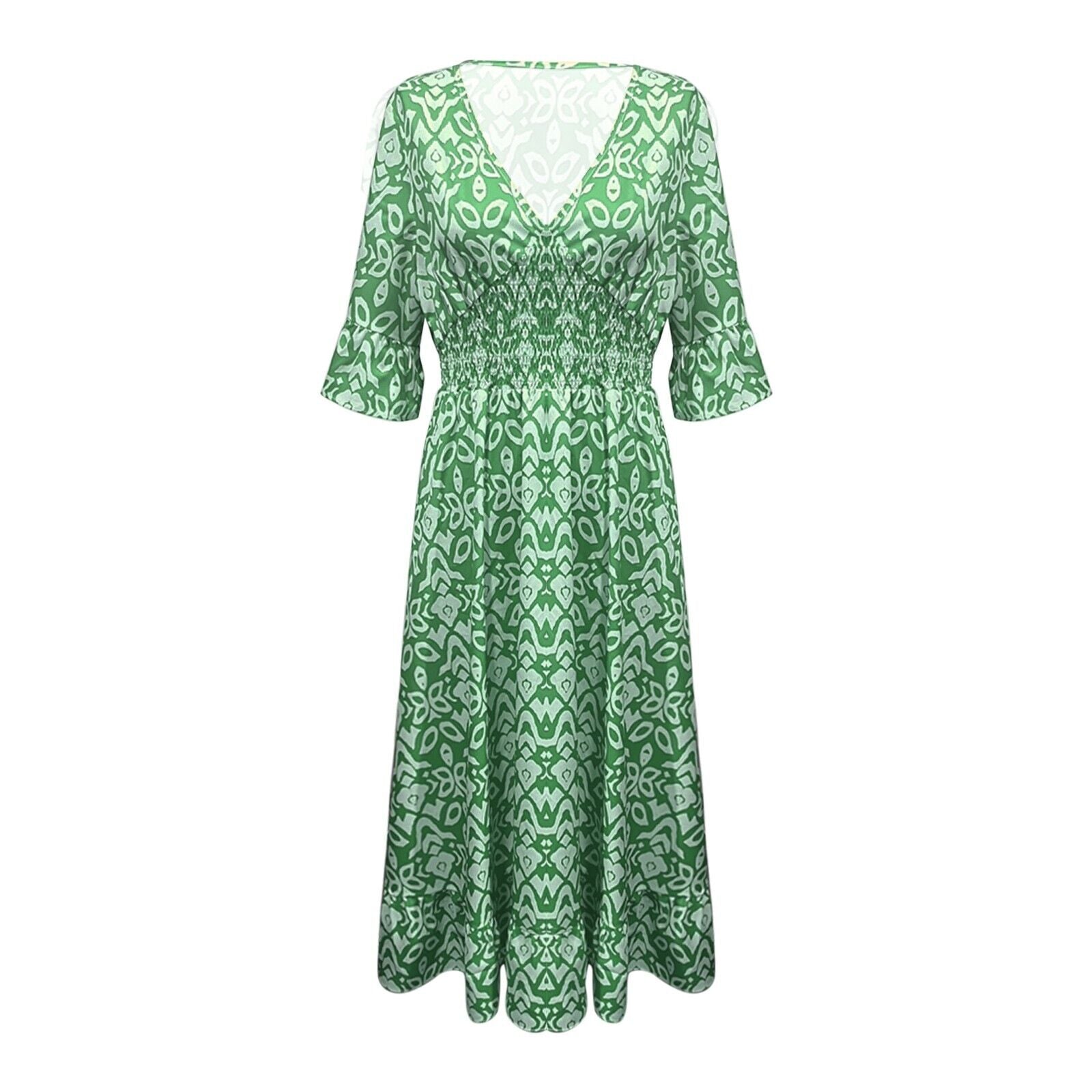 Vestido Recto con Estampado Floral